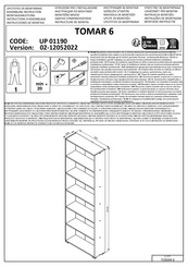 INOSIGN TOMAR 6 UP 01190 Instructions D'assemblage