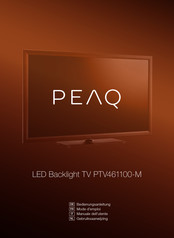 Peaq PTV461100-M Mode D'emploi