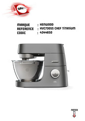 Kenwood Chef KVC7305S Manuel D'instructions