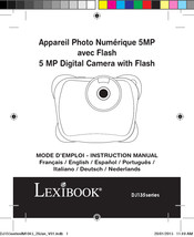 LEXIBOOK DJ135 Serie Mode D'emploi