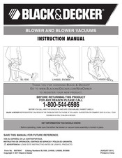 Black & Decker BV3800 Manuel D'instructions