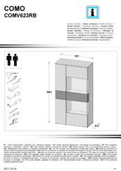 Forte COMO COMV623RB Notice De Montage