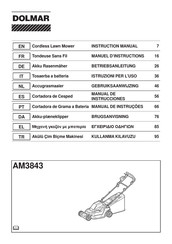 Dolmar AM3843 Manuel D'instructions