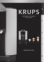 Krups ESPRESSO AUTOMATIC EA9000PN Mode D'emploi