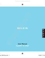 Belkin F8Z075ea Manuel De L'utilisateur