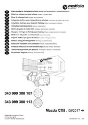 Westfalia Automotive 343 099 300 107 Notice De Montage Et D'utilisation