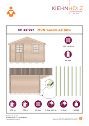 Kiehn-Holz KH 44-007 Instructions De Montage