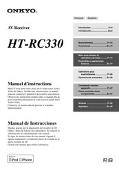 Onkyo HT-RC330 Manuel D'instructions