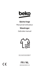 Beko DCU9203020BXT Manuel De L'utilisateur