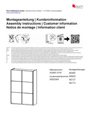 Rauch AG890.31P9 Notice De Montage