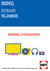 BenQ RL2460S Manuel D'utilisation