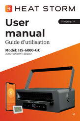 Heat Storm HS-6000-GC Guide D'utilisation