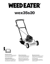 Weed Eater wex35s20 Manuel D'instructions