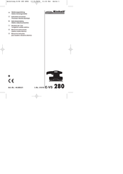 EINHELL ERGOTOOLS 44.609.01 Instructions De Service