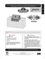 Napoleon BIM485 Instructions De Montage