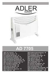 Adler europe AD 7705 Mode D'emploi