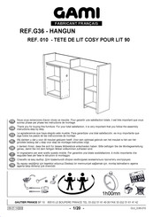 Gami HANGUN G36 010 Instructions De Montage