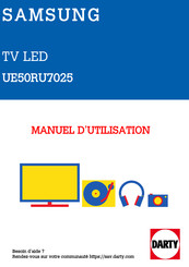 Samsung UE50RU7025 Manuel