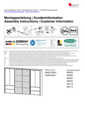 Rauch Fulda AA043.06H3 Instructions De Montage