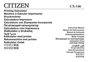 Citizen CX-146 Mode D'emploi