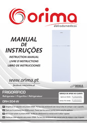 orima ORH-304-W Livre D'instructions