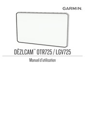 Garmin DEZLCAM OTR725 Manuel D'utilisation