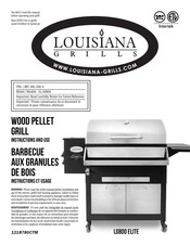 Louisiana Grills LG800 Elite Mode D'emploi