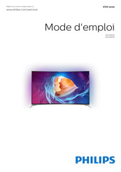 Philips 65PUS8700 Mode D'emploi