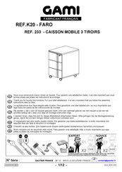 Gami FARO 233 Instructions De Montage