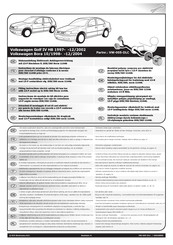 ECS Electronics VW-005-DLC Instructions De Montage