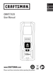 Craftsman CMHT77639 Mode D'emploi