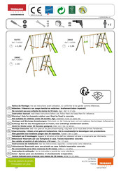 Trigano Jardin TUTTI J-16595 Instructions De Montage