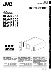 JVC DLA-RS56 Manuel D'instructions