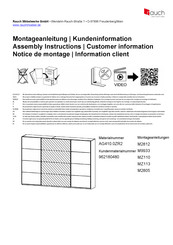 Rauch M2812 Notice De Montage