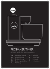 Wilfa KM2GY-T70 Instructions