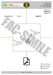 UMBRA RIMORCHI 28062/F Instructions De Montage