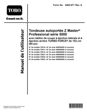 Toro 72910 Manuel De L'utilisateur