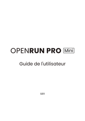 shokz OPENRUN PRO MINI Guide De L'utilisateur