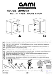 Gami CHAMONIX H2N 140 Instructions De Montage