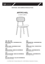 hjh OFFICE ARTIFO HOL 830114 Instructions De Montage Et D'utilisation