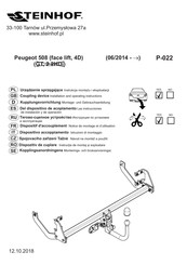 Steinhof P-022 Notice De Montage Et D'utilisation