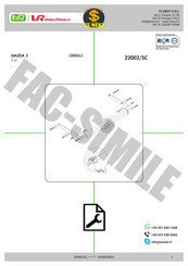 UMBRA RIMORCHI 22002/SC Instructions De Montage