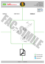 UMBRA RIMORCHI 22004/C Instructions De Montage