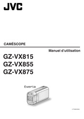 JVC Everio GZ-VX815 Manuel D'utilisation