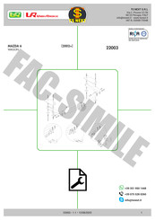 UMBRA RIMORCHI 22003/C Instructions De Montage