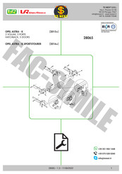 UMBRA RIMORCHI 28065 Instructions De Montage