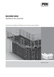 Peri MAXIMO MXK Instructions De Montage Et D'utilisation