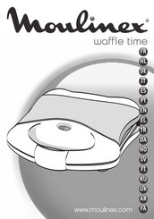 Moulinex WAFFLE TIME WD159 Mode D'emploi