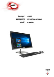 Asus V230ICUK-BC004X Manuel De L'utilisateur