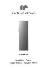 CONTINENTAL EDISON CECUF204NFS Guide D'utilisation